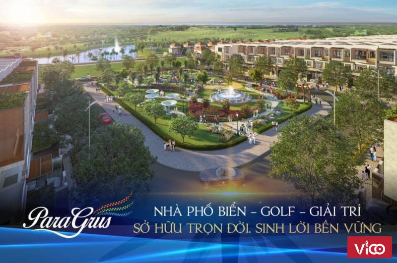 Bán 1 số lô nền ĐẸP nhà phố sát biển Para Grus Cam Ranh Khánh Hòa