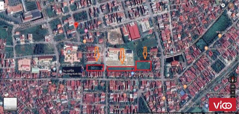 Đất nền phường Kinh Bắc Tp Bắc Ninh kinh doanh tốt ngay cạnh Quận ủy và trường học hot