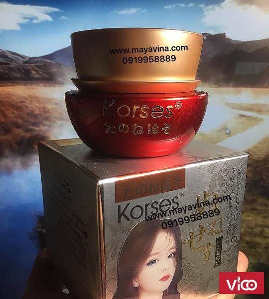 Kem Korses Trị Nám Tàn Nhang Đồi Mồi 10 Tác Dụng