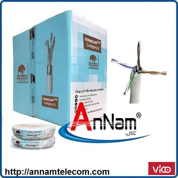 Cáp mạng Lan Cat5e vinacap