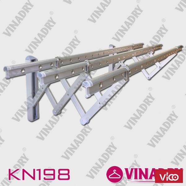Giàn phơi quần áo Vinadry KN198 mua 1 lần dùng mãi mãi