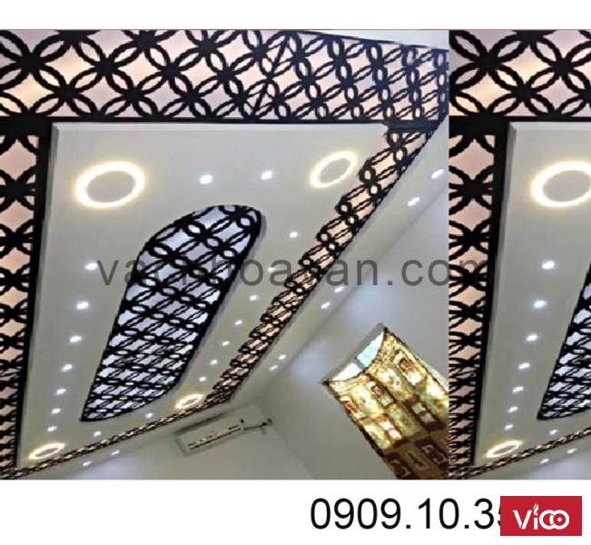 Những mẫu vách hoa văn trần nhà CNC độc lạ được mọi người ưa chuộng