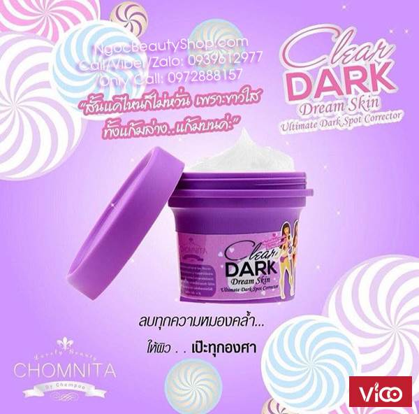 Kem Clear Dark trị thâm mông, nách, khuỷu tay, đầu gối