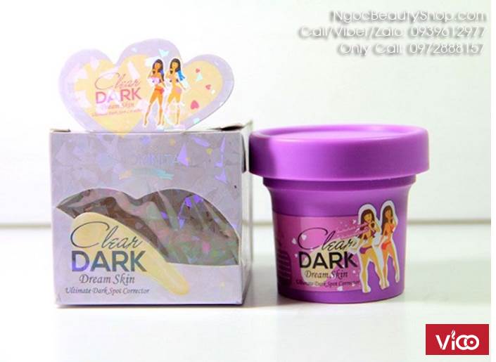 Kem Clear Dark trị thâm mông, nách, khuỷu tay, đầu gối