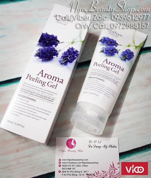 Gel tẩy tế bào chết Arrahan Brightening Peeling Gel cho mặt và toàn thân