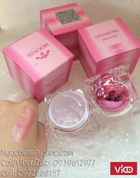 Gel dưỡng làm hồng nhũ hoa, trị thâm môi Nenhong Moonse Korea