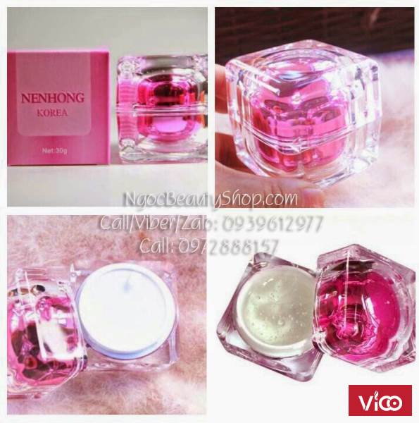Gel dưỡng làm hồng nhũ hoa, trị thâm môi Nenhong Moonse Korea