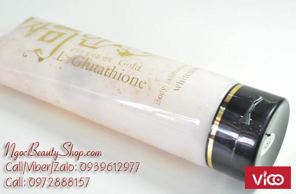 Gel tẩy tế bào chết toàn thân LGlutathione Hàn Quốc