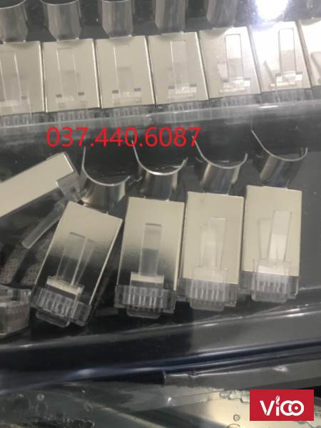 Hạt mạng Cat7/Cat6A chống nhiễu FTP có đuôi