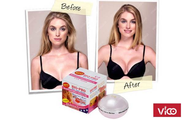Kem nở ngực Bio Pro được sản xuất tại Thái Lan theo công nghệ Mỹ