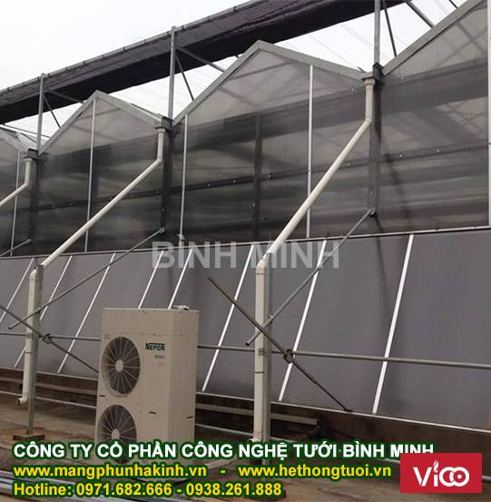 Màng nhà kính Israel, nhà màng trồng dưa lưới