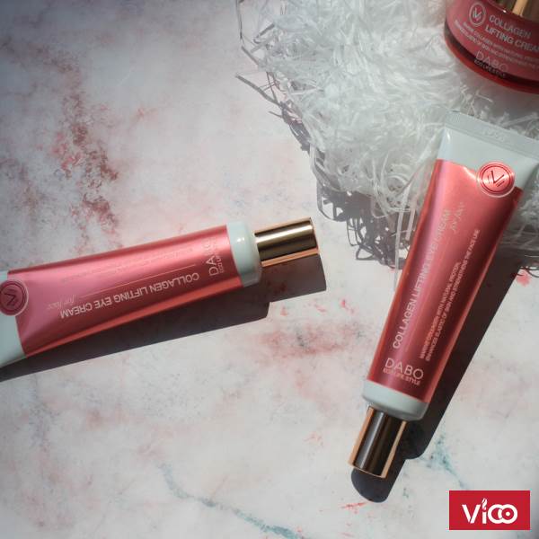 Kem cao cấp xóa nếp nhăn Vùng mắt, Vùng Cằm, Vùng Cổ DABO Collagen Lifting Eye Cream For Face