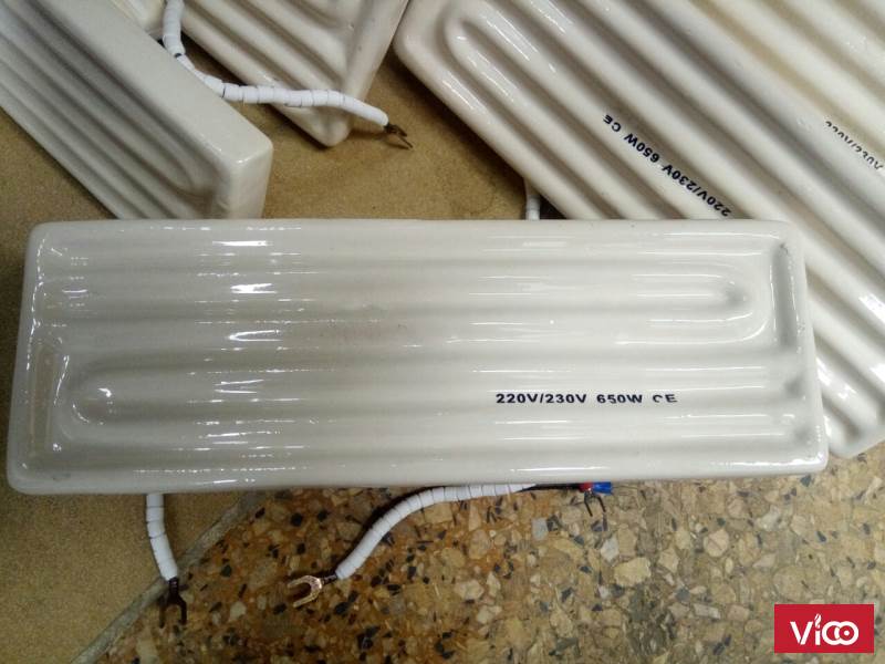 Điện trở sứ màu trắng 85x240