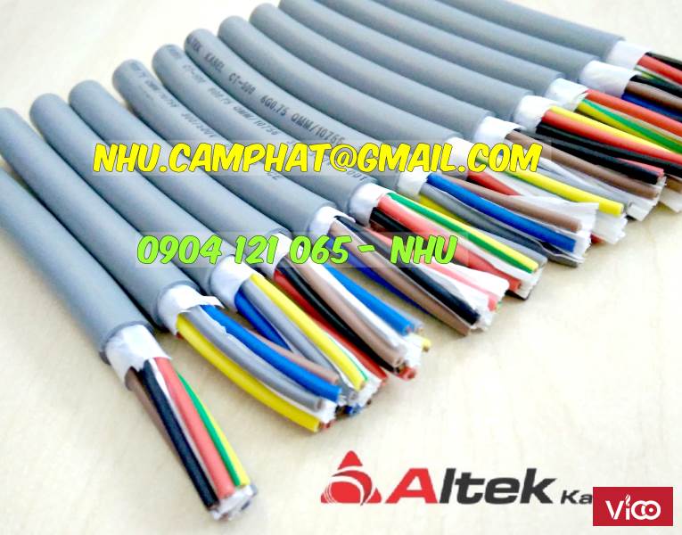 Nhà phân phối trực tiếp cáp điều khiển altek kabel