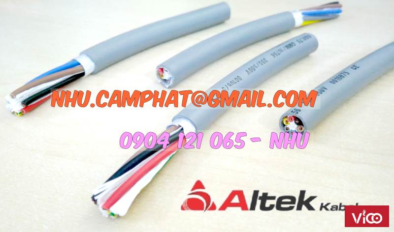 Nhà phân phối trực tiếp cáp điều khiển altek kabel