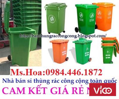 Kinh doanh thùng rác nhựa bảo vệ môi trường