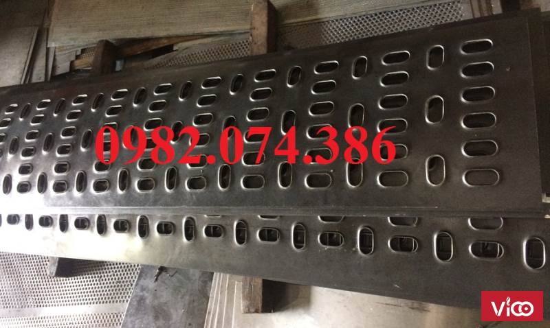 Tôn lỗ, inox đục lỗ, tôn mạ kẽm đột lỗ, nhôm đột lỗ, tôn lỗ