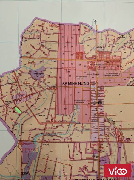 Bán đất sau KCN Minh Hưng gần 500m2 giá chỉ 410 triệu. Chơn Thành, Bình Phước.