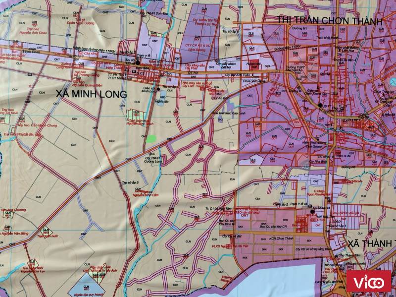 Bán đất Chơn Thành đường nhựa, diện tích 275m2, gần KCN Chơn Thành.