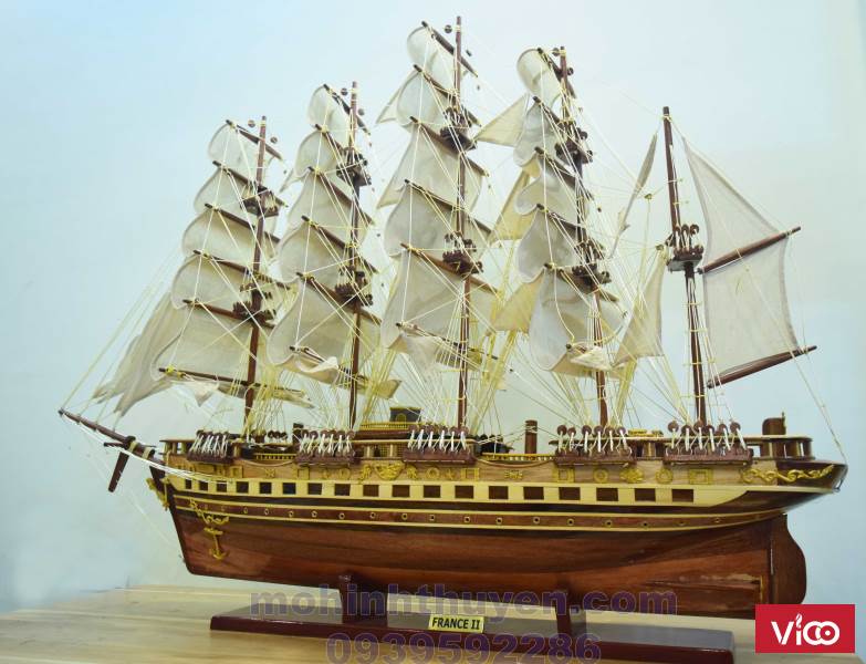 Tổng hợp 83 hình về mô hình thuyền buồm bằng gỗ  daotaonec