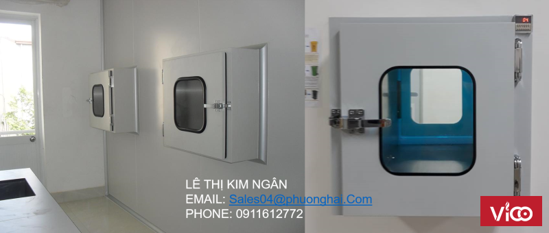 HỘP CHUYỂN MẪU PASS BOX THIẾT BỊ Y TẾ CHUYÊN DỤNG CHO PTN CÔNG TY CP KHKT PHƯỢNG HẢI TP.HCM