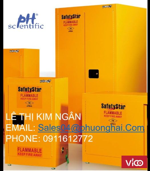 TỦ ĐỰNG HÓA CHẤT CHỐNG CHÁY GIẢI PHÁP CHO VIỆC LƯU TRỮ PTN CỦA BẠN PHƯỢNG HẢI JSC