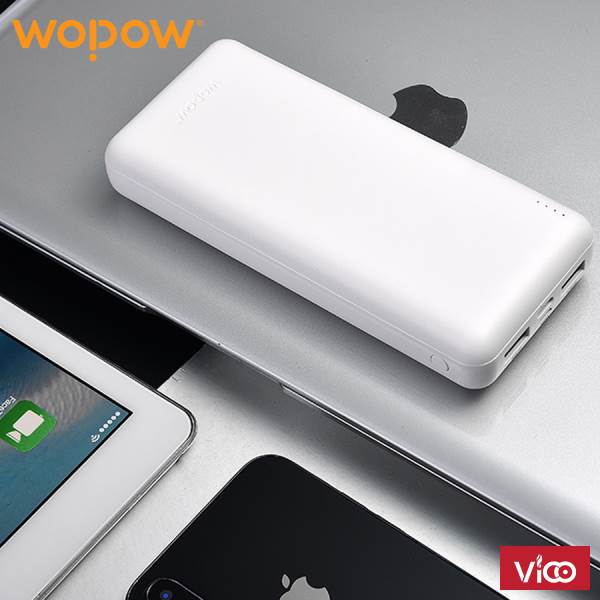 Pin Dự Phòng Dung lượng cao Wopow 20000mAh P200PLUS BH 18 tháng