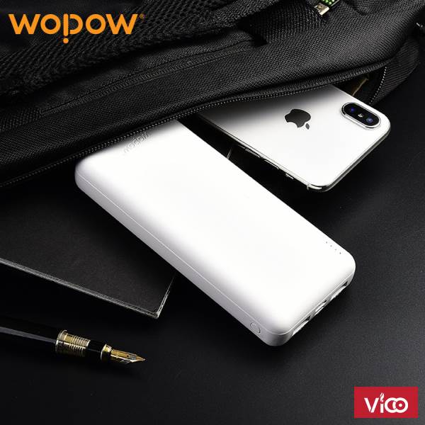 Pin Dự Phòng Dung lượng cao Wopow 20000mAh P200PLUS BH 18 tháng