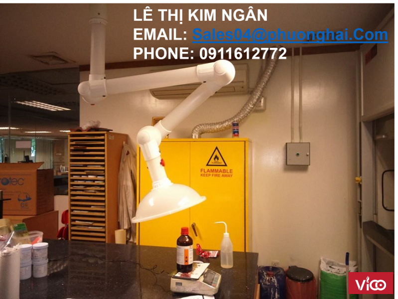 CHỤP HÚT HÓA CHẤT DI ĐỘNG CAO CẤP GIẢI PHÁP HƠI HÓA CHẤT TRONG PTN CỦA BẠN