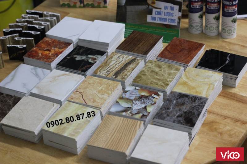 Vân đá hoa cương PVC
