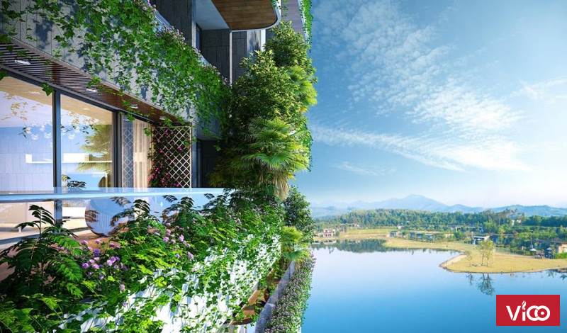 CĂN NGOẠI GIAO VIEW TRỰC DIỆN HỒ, HƯỚNG ĐÔNG NAM NỞ HẬU, VỐN TỰ CÓ 1,4 TỶ, ƯU ĐÃI 5%.
