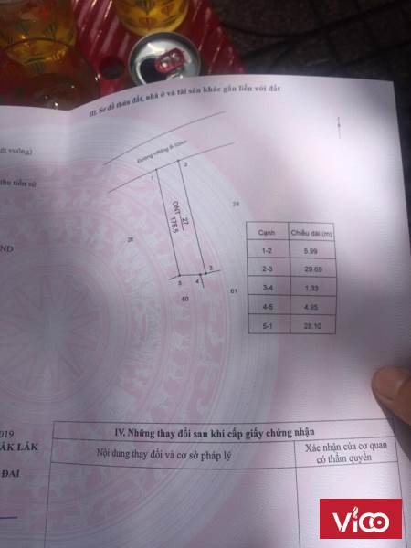 Bán nhà mặt tiền Lê Cảnh Tuân chợ đầu mối tân hòa ( TP.Buôn Ma Thuột, Đắk Lắk )