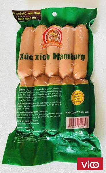 Xúc xích Đức, Cá viên, Bò viên, Phô mai que, Gà rán Chất lượng cao