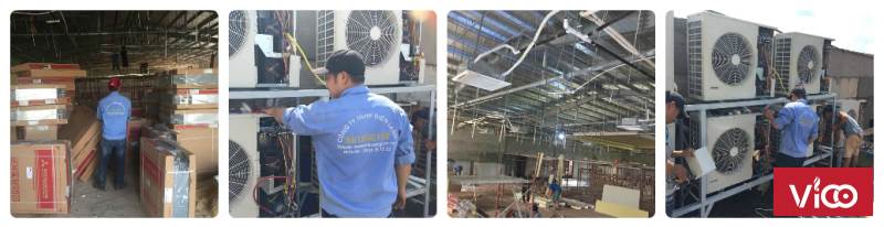 Đại lý nhận thầu lắp đặt trọn gói máy lạnh tủ đứng các hãng giá rẻ nhất và uy tín nhất