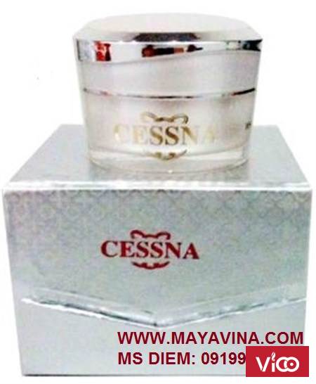 Kem Dưỡng Trắng Da Trị Nám CESSNA Bạc
