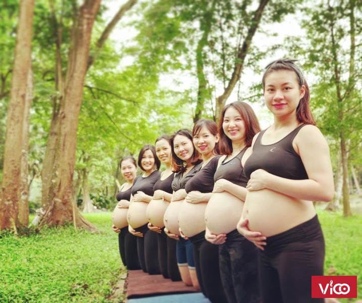 Khóa học yoga bầu mẹ khỏe con thông minh ngay từ trong bụng