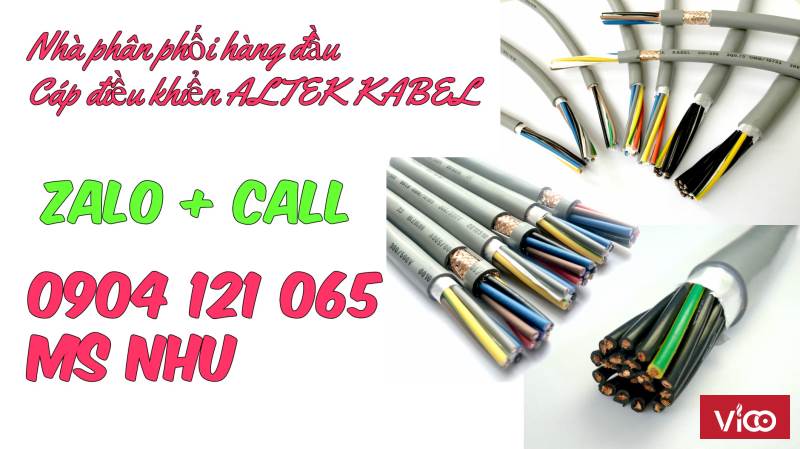 Cáp điều khiển 2 lõi đến 30 lõi, tiêu chuẩn CE