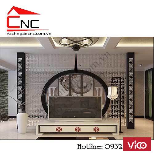 Tìm hiểu về vách ngăn phòng khách đẹp từ gỗ công nghiệp
