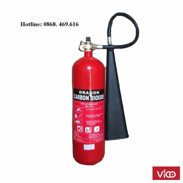 Bình chữa cháy khí CO2 thương hiệu Dragon
