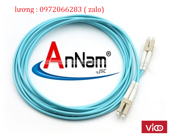Dây nhảy quang Multimode LCSC Duplex , Patchcord LCSC Duplex OM3