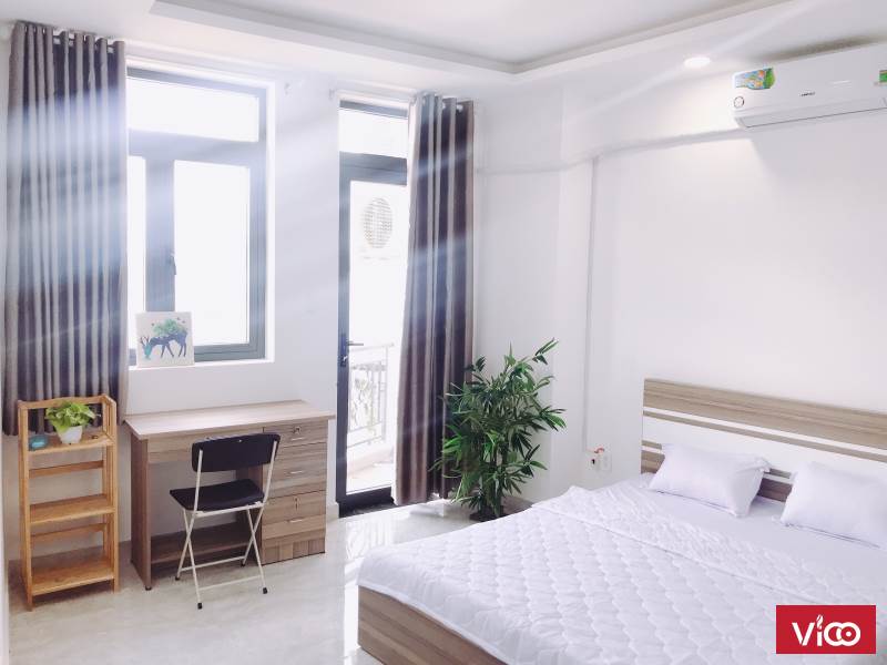 CĂN HỘ MINI 1 PN ĐẦY ĐỦ TIỆN NGHI MỚI 100% NGAY NGÃ TƯ PHÚ NHUẬN 4050M2 6TR/THÁNG KHÔNG CHUNG CHỦ