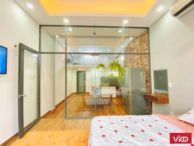 Cho thuê CHDV Tân Cảng Bình Thạnh kiểu DOOM Full nội thất cao cấp