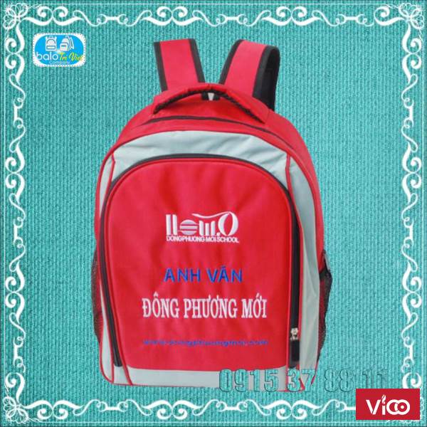 Cơ sở sản xuất balo quà tặng quảng cáo in logo theo yêu cầu