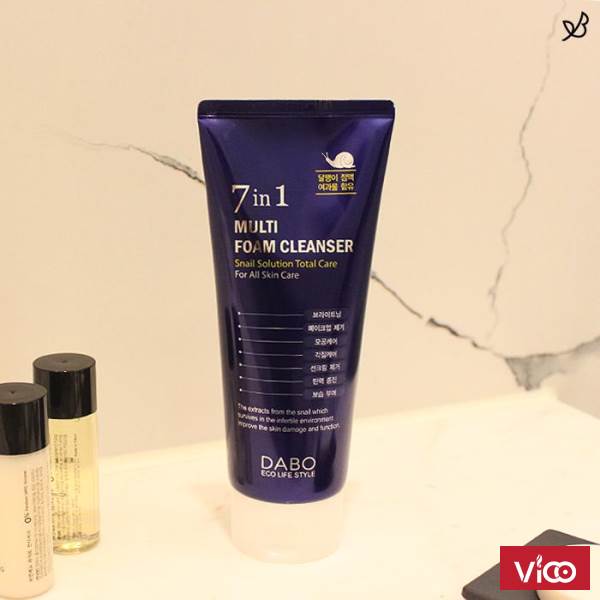 Sữa rửa mặt cao cấp 7 tác dụng DABO Multi Foam Cleanser 180ml