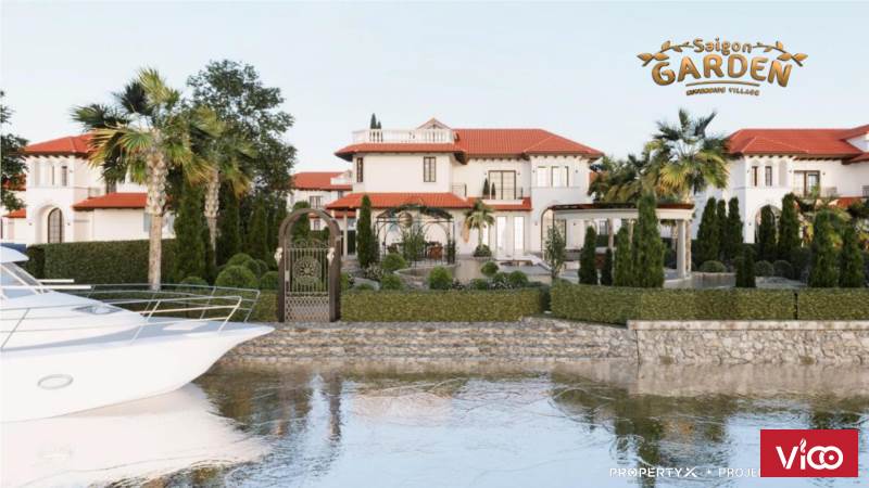 Sài Gòn Garden Riverside Village Biệt thự vườn Q9