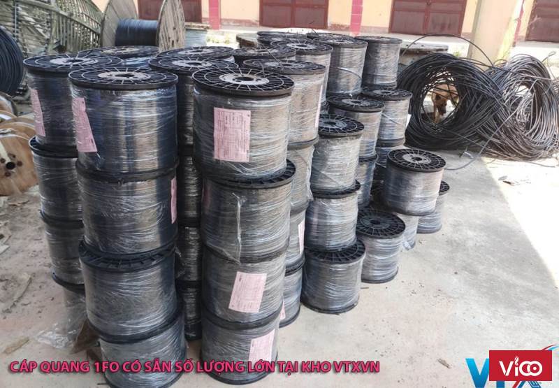 Cáp quang Singlemode FTTH 1FO bọc chặt