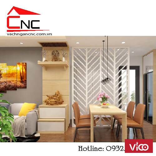 40 mẫu vách ngăn phòng cnc và tủ bếp bằng gỗ