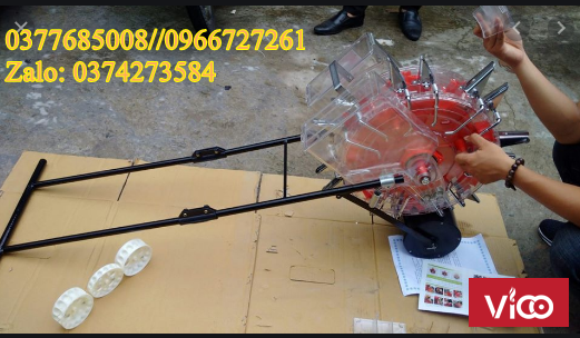 Máy gieo hạt giông ngô lạc,.. Vinafarm 999