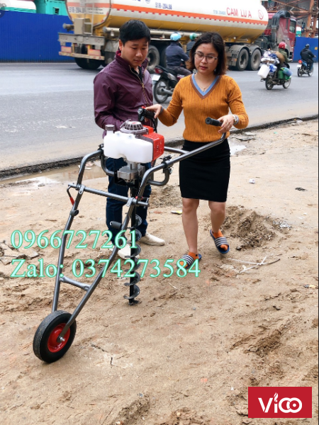 Máy khoan đất trồng cây, trồng bưởi, trồng tiêu