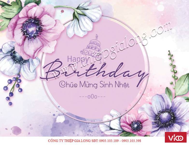 Thiệp Sinh Nhật Đa Dạng Mẫu Mã, Giá Siêu Rẻ